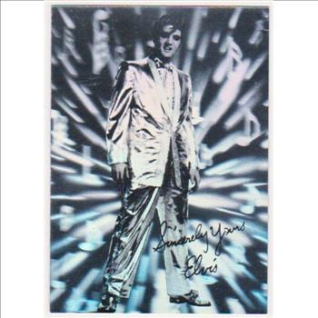 1993 Rockstreet Elvis Presley Hologram Promo - Only 25,000 Produced