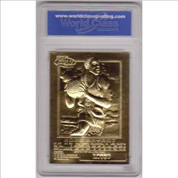 Rookie Graded Gem Mint 10 - Kobe Bryant 1996-97 Skybox EX-2000 Black 23 Kt Gold Card