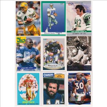 Football Card Collection 1987-2007 w/ Brett Favre + Emmitt Smith + More