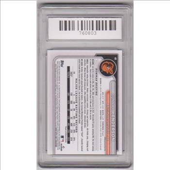 Graded Gem Mint 10 - Gunnar Henderson 2024 Bowman #49 Card