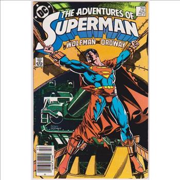 1987 DC Comics The Adventures Of Superman #425 Issue