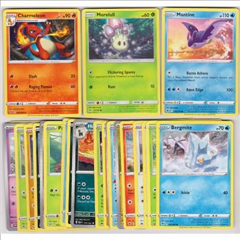 25 Different Pokemon Trading Cards w/ Charmeleon + More