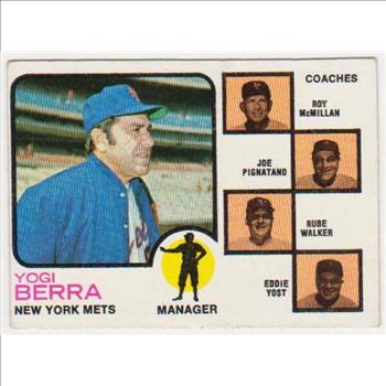 1973 Topps Yogi Berra #257 Card - HOF'er