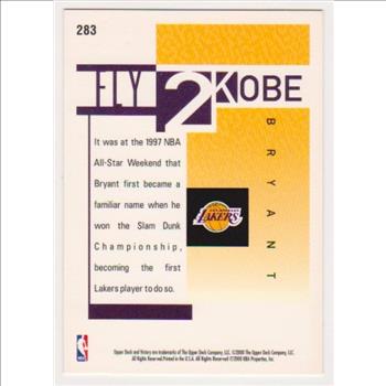 Kobe Bryant 2000 Upper Deck Victory #283 Card