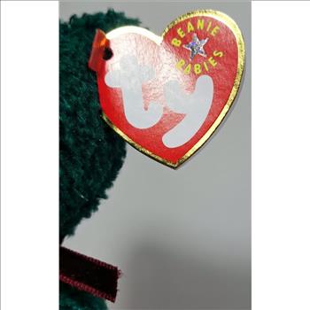 2001 Ty Beanie Baby HOLIDAY TEDDY BEAR - With Original Tags