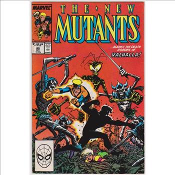 1989 The New Mutants #80 Issue - Marvel Comics