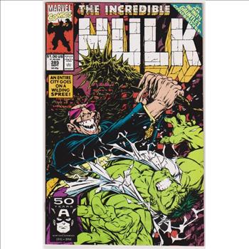 1991 The Incredible Hulk #385 Issue - Marvel Comics