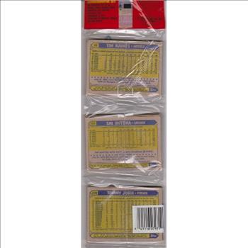 1987 Topps Baseball 49 Card Rack Pack w/ Gary Carter On Front