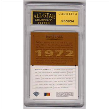 Graded 10 - Roberto Clemente 1994 Upper Deck GM #2 Card