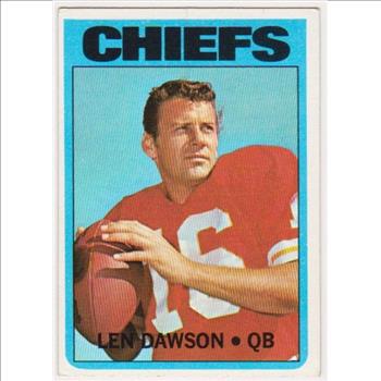 1972 Topps Len Dawson #245 Card - HOF'er