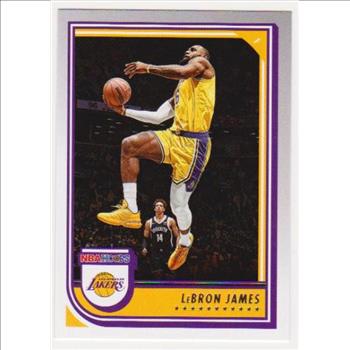 Lebron James 2022-23 Hoops #170 Card