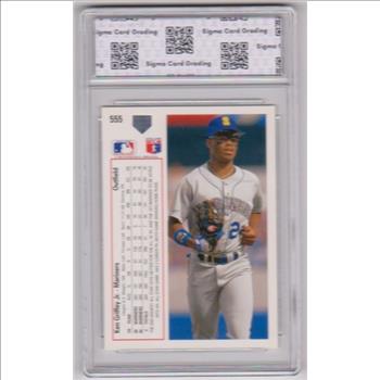 Graded Sigma Mint+ 9.5 - Ken Griffey Jr. 1991 Upper Deck #555 Card