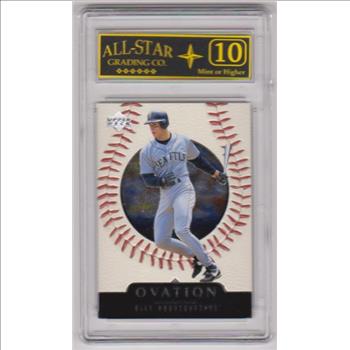 Graded 10 - Alex Rodriguez 1999 Upper Deck Ovation #28 Card
