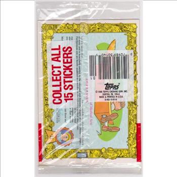 Sealed - 1986 Topps Garbage Pail Kids Giant Stickers Unopened Pack