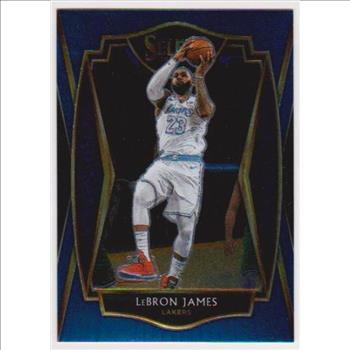 Lebron James 2020-21 Panini Select #113 Card