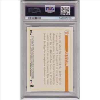 Rookie Graded PSA Gem Mint 10 - Bo Bichette 2020 Topps Opening Day Spring Has Sprung #SHS-24 Insert Card