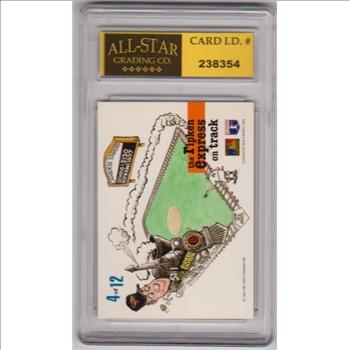 Graded 10 - Cal Ripken 1994 Stadium Club Dugout Dirt #4 Insert Card