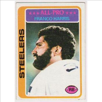 1978 Topps Franco Harris #500 Card - HOF'er