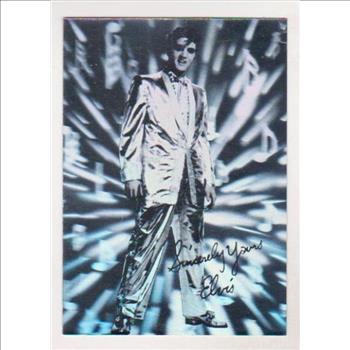 1993 Rockstreet Elvis Presley Hologram Promo - Only 25,000 Produced
