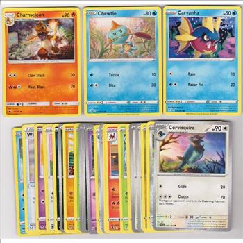 25 Different Pokemon Trading Cards w/ Charmeleon + More