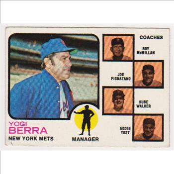 1973 Topps Yogi Berra #257 Card - HOF'er