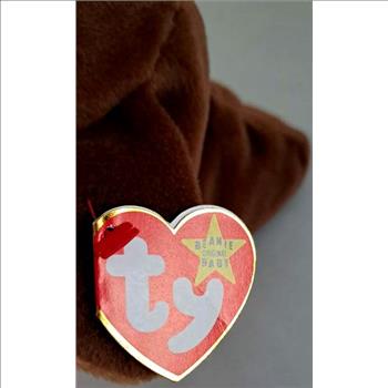 1995 Ty Beanie Baby Hoot The Owl - With Original Tags