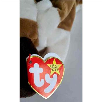 1996 Ty Beanie Baby BERNIE THE SAINT BERNARD - New With Tags