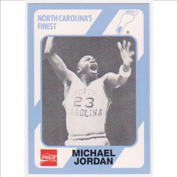 Michael Jordan 1989 North Carolina #65 College Card