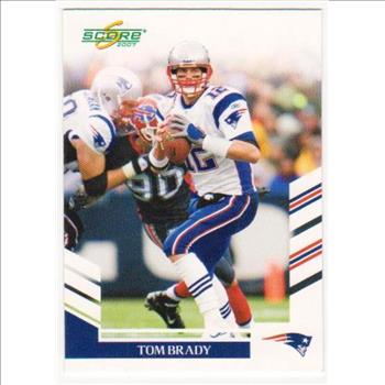 Tom Brady 2007 Score #155 Card