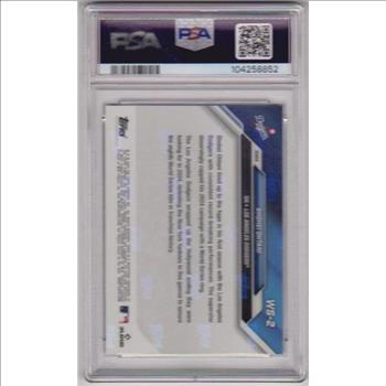 Graded PSA Gem Mint 10 - Shohei Ohtani 2024 Topps Now WS Champs #WS-2 Card