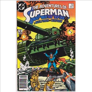 1987 DC Comics The Adventures Of Superman #427 Issue