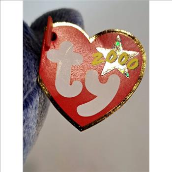  2000 Ty Beanie Baby PERIWINKLE THE BEAR - With Original Tags