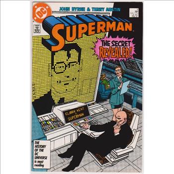 1987 DC Comics SUPERMAN #2 Issue 