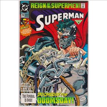 1993 DC Comics SUPERMAN #78 Issue
