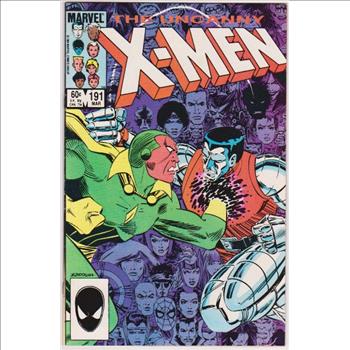 1985 The Uncanny X-Men #191 Issue - Marvel Comics