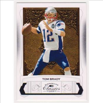 Tom Brady 2009 Donruss Classics #59 Card