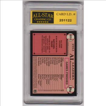 Graded 10 - Satchel Paige 2024 Topps 35th Anniversary #89ASB-45 Insert Card
