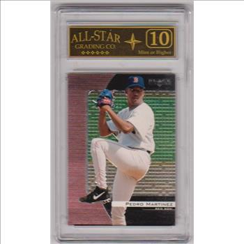 Graded 10 - Pedro Martinez 2000 Upper Deck Black Diamond #17 Card