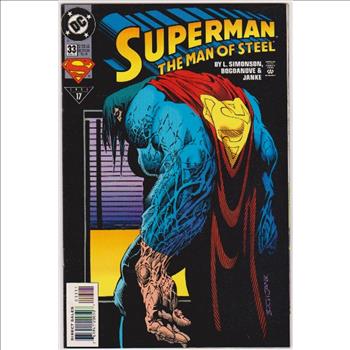 1994 DC Comics Superman The Man Of Steel #33 Issue