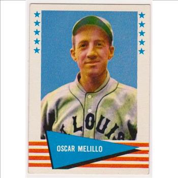 1961 Fleer Oscar Melillo #127 Card