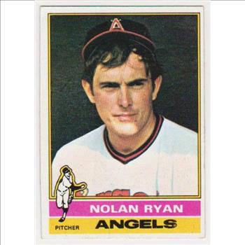 1976 Topps Nolan Ryan #330 Card - HOF'er