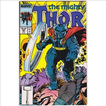1987 The Mighty Thor #381 Issue - Marvel Comics