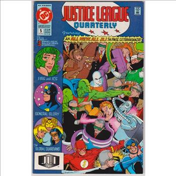 1991 DC Comics JUSTICE LEAGUE QUARTERLY #5 Issue