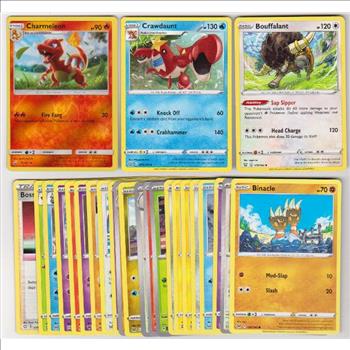 25 Different Pokemon Trading Cards w/ Charmeleon REVERSE HOLO + More