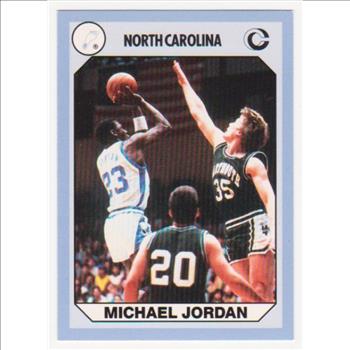 Michael Jordan 1990 North Carolina #61 College Card