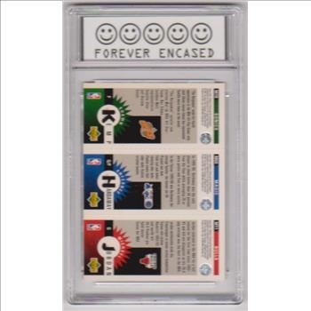 Labeled Mint 9 - Michael Jordan/Anfernee Hardaway/Shawn Kemp 1996-97 Collector's Choice Mini Cards German Insert Card