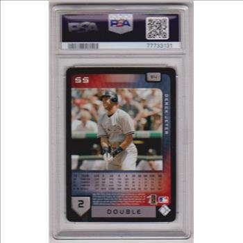 Graded PSA Mint 9 - Derek Jeter 2003 Upper Deck Victory #54 Card