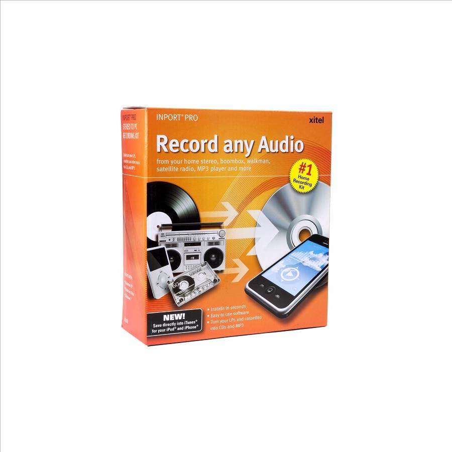 New Xitel INport Pro Stereo To PC Recording Kit Turn Your LPs