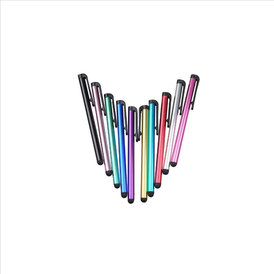 Set of 10 Touchscreen Stylus in Assorted Colors Property Room