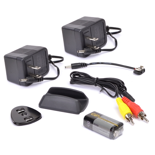 2.4GHz Wireless Surveillance Color Camera w/ Receiver Property Room